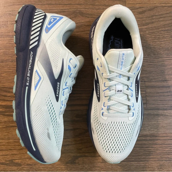 Brooks Adrenaline GTS 23 Running Shoes Blue for Women’s 11 Wide Sneakers - Picture 1 of 11